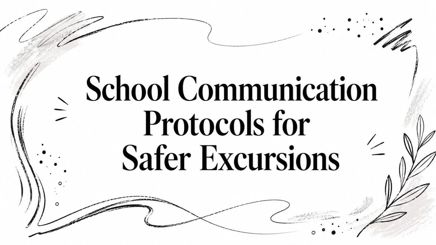 School Communication Protocols for Safer Excursions