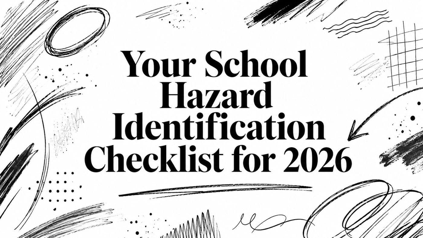 Your School Hazard Identification Checklist for 2026