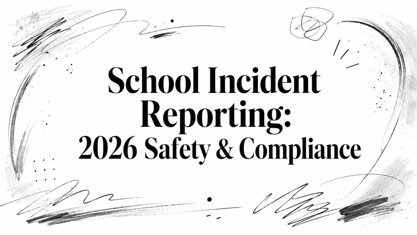 School Incident Reporting: 2026 Safety & Compliance