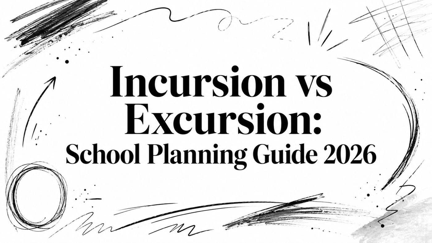 Incursion vs Excursion: School Planning Guide 2026