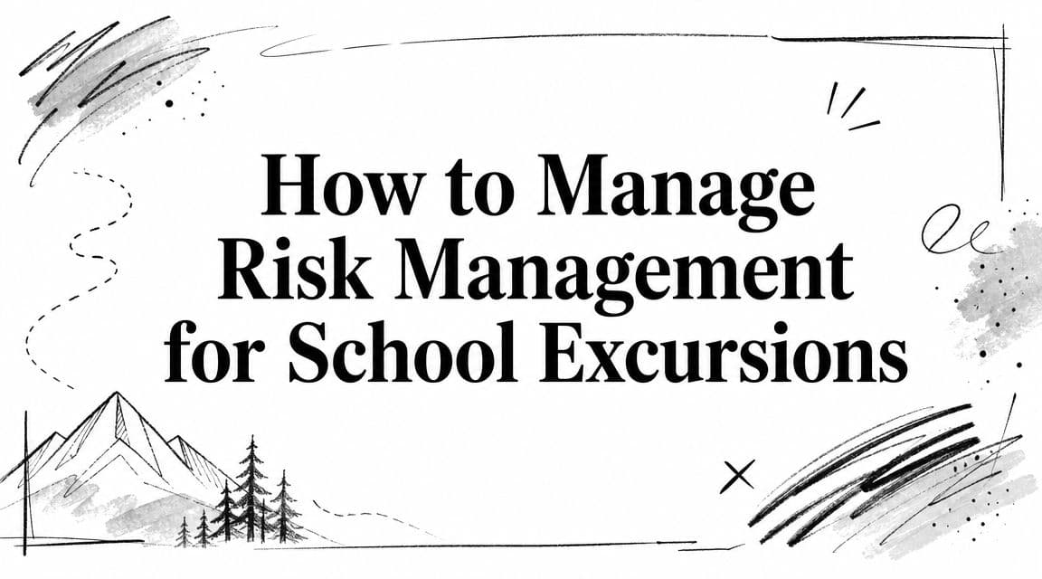 How to Manage Risk Management for School Excursions