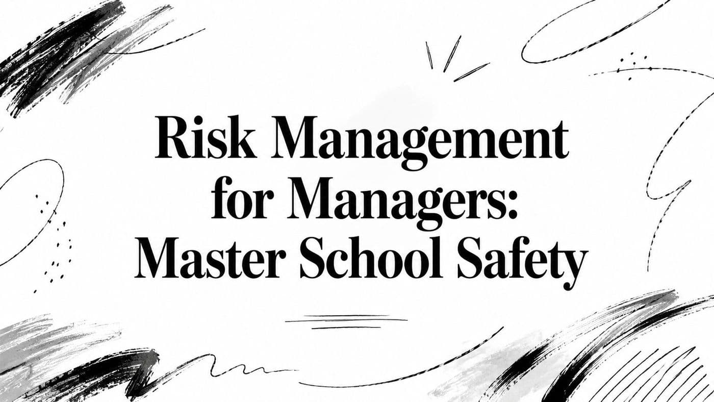 Risk Management for Managers: Master School Safety