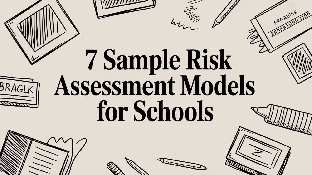 7 Sample Risk Assessment Models for Schools