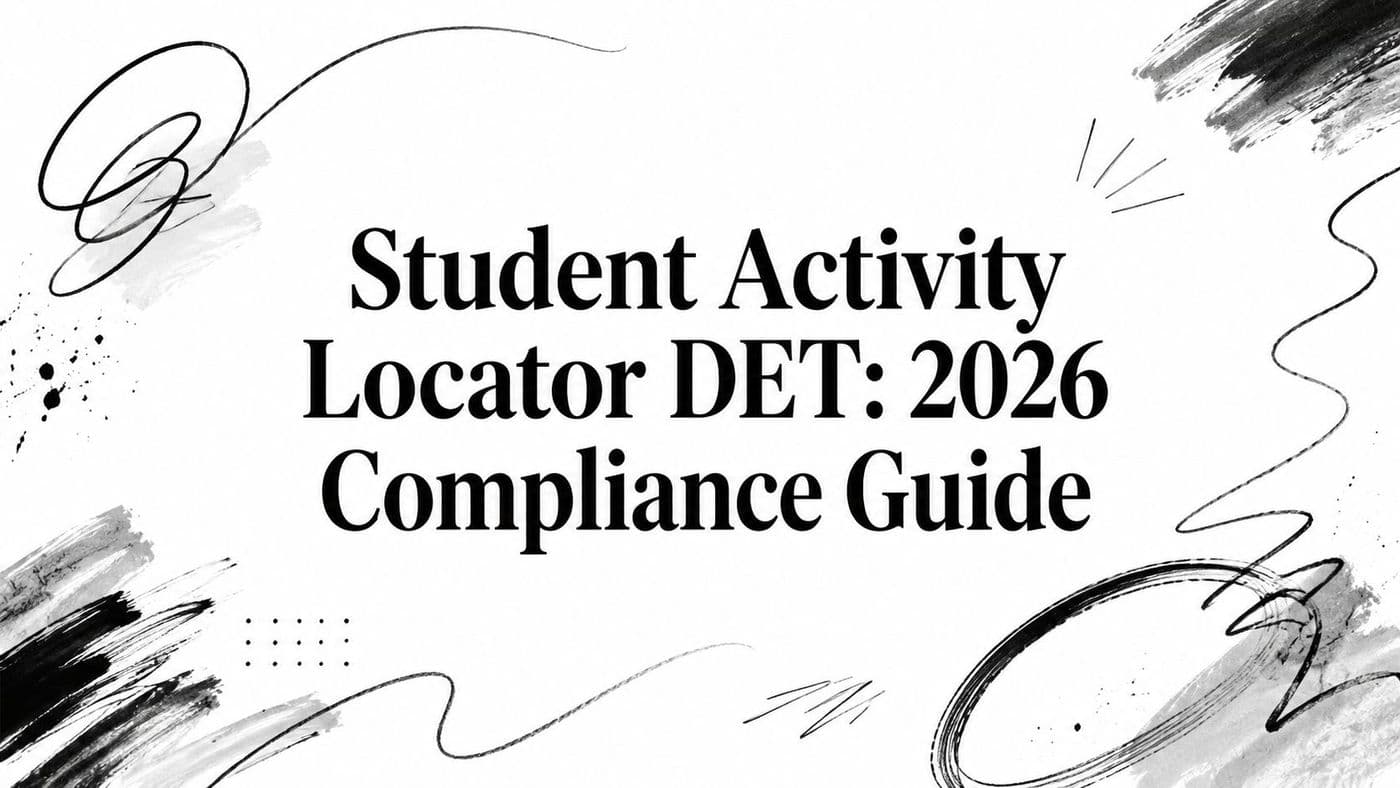 Student Activity Locator DET: 2026 Compliance Guide