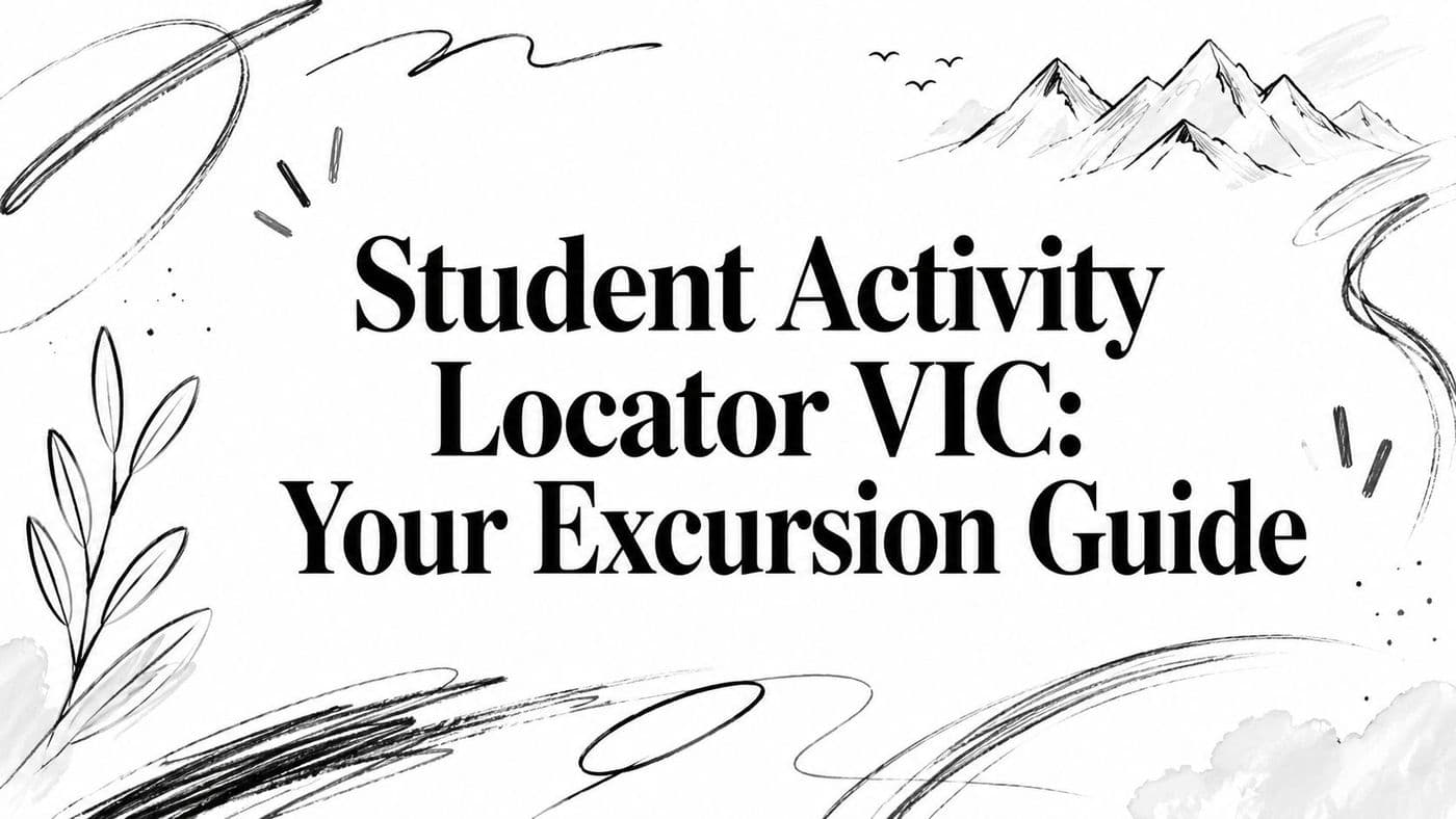 Student Activity Locator VIC: Your Excursion Guide