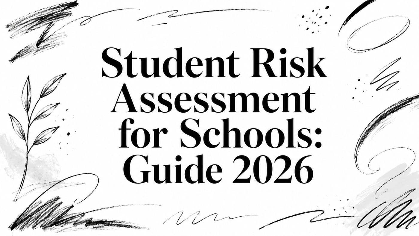 Student Risk Assessment for Schools: Guide 2026